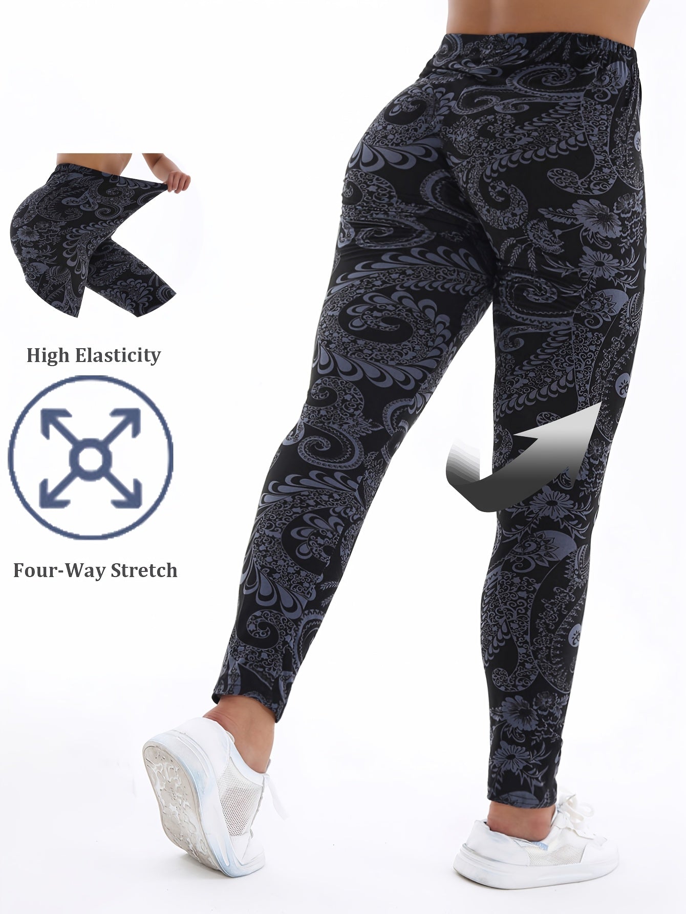 Women's Plus Size Cropped Leggings