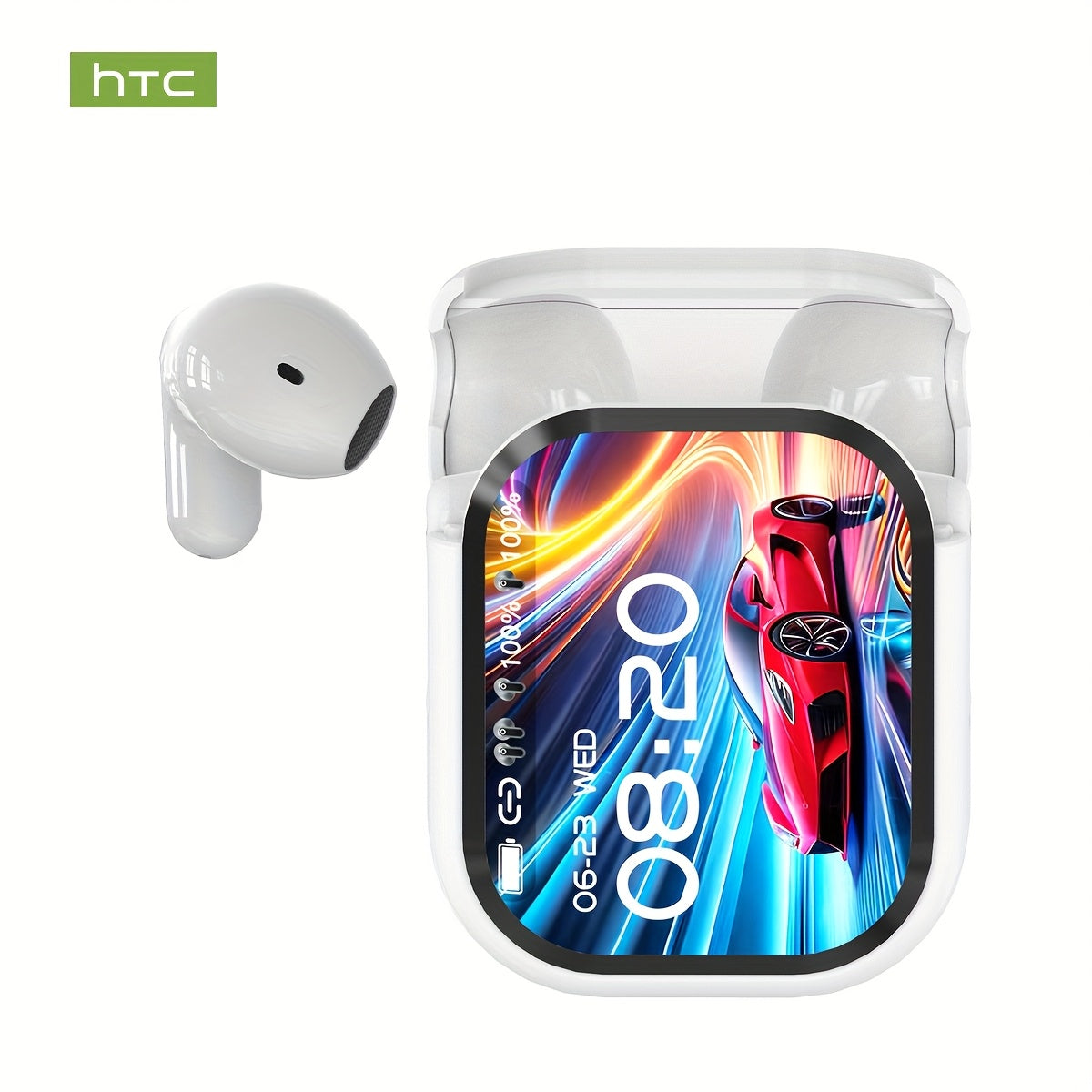 HTC NE20 TWS Wireless Translation Headset 6.0 Face-to-Face 134 Languages Real-Time Translation Suitable for Sports