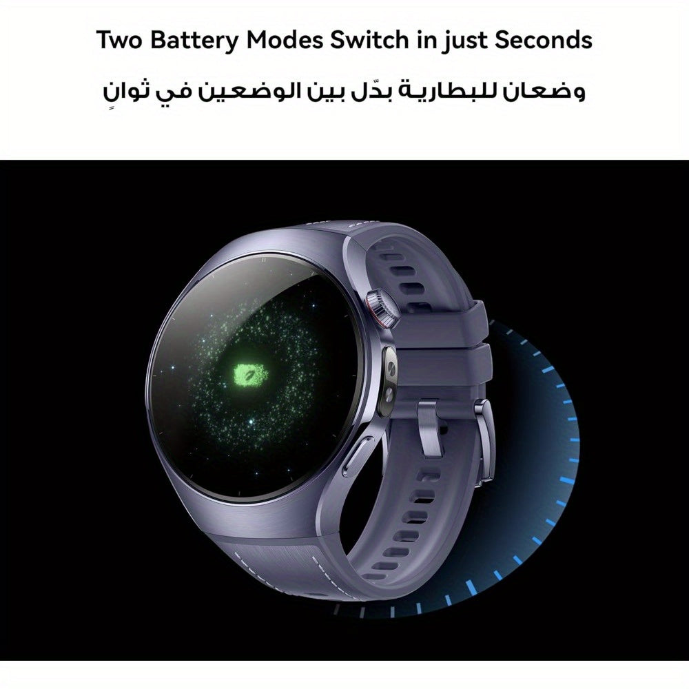 HUAWEI Watch 5 46mm Smartwatch, Multi-sensing X-TAP technology, eSIM, 2-Battery Modes