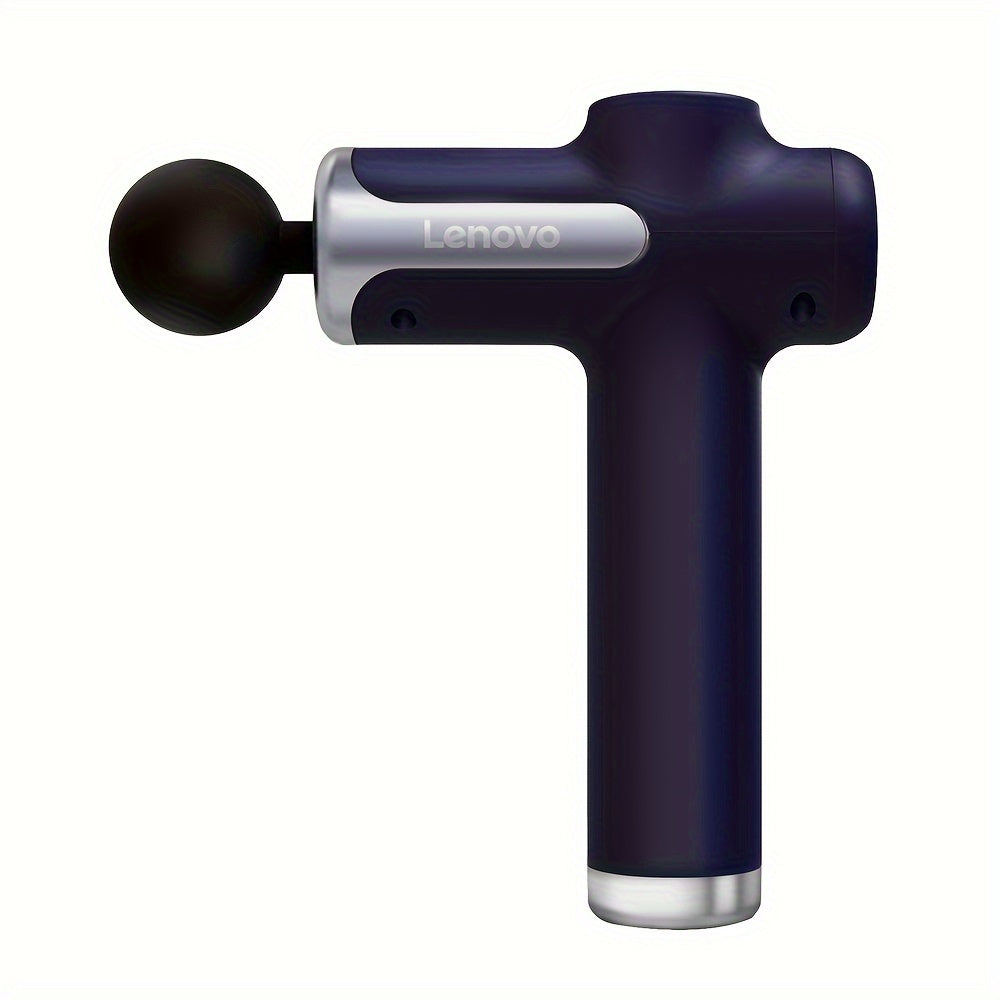 Lenovo Massage Gun - Quiet Percussion, 8 Heads, USB Rechargeable