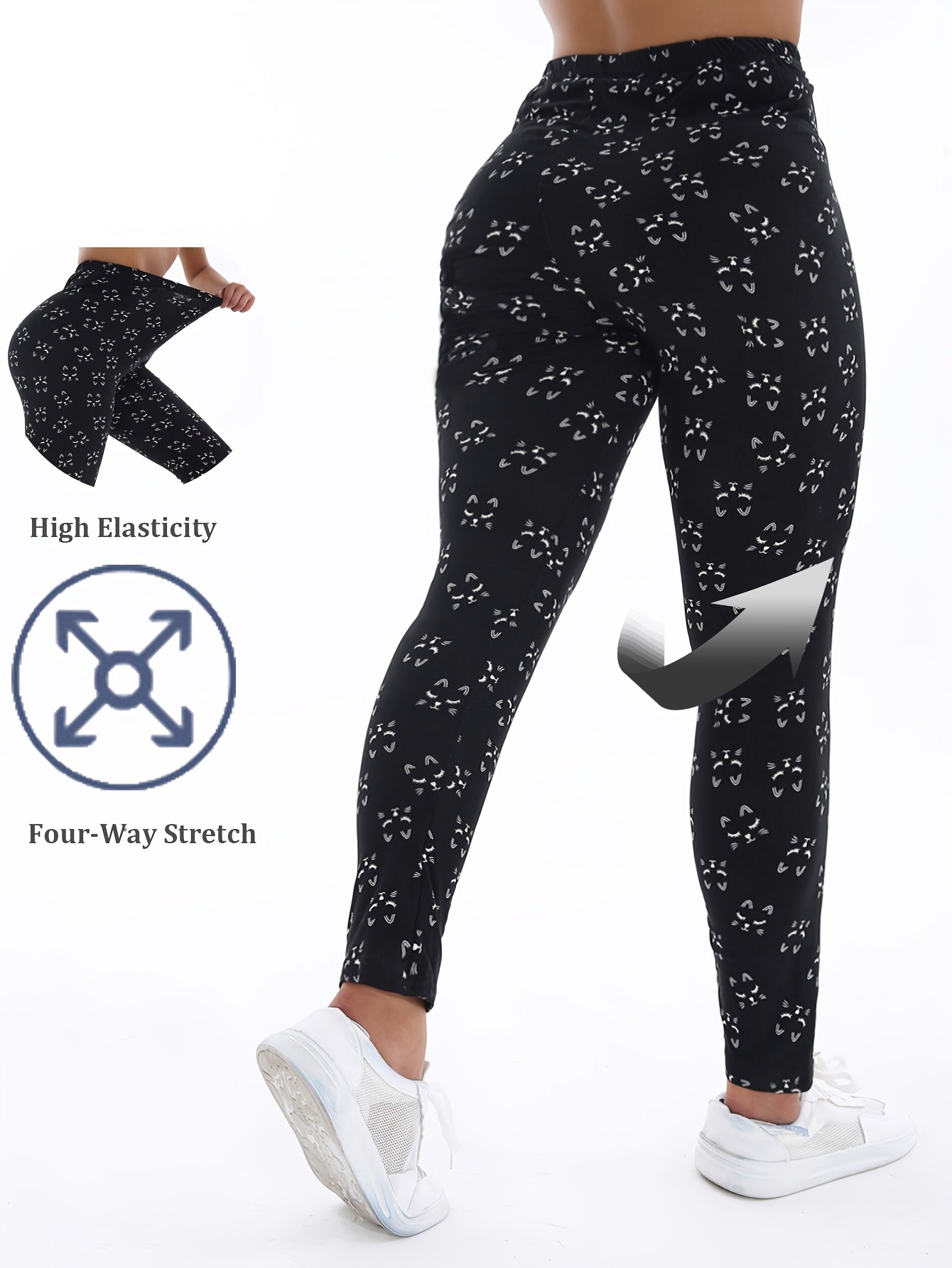Women's Plus Size Cropped Leggings