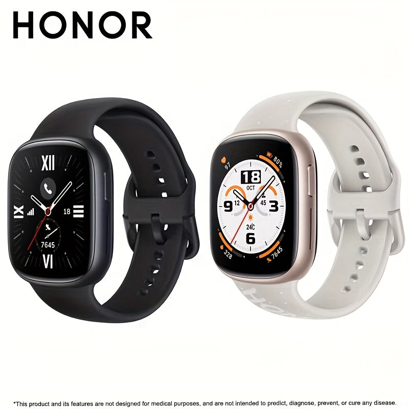 HONOR Watch 4 Golden 4.45cm 60Hz AMOLED Display Monitor GPS 14 Days Long Battery Smart Watch Global Version