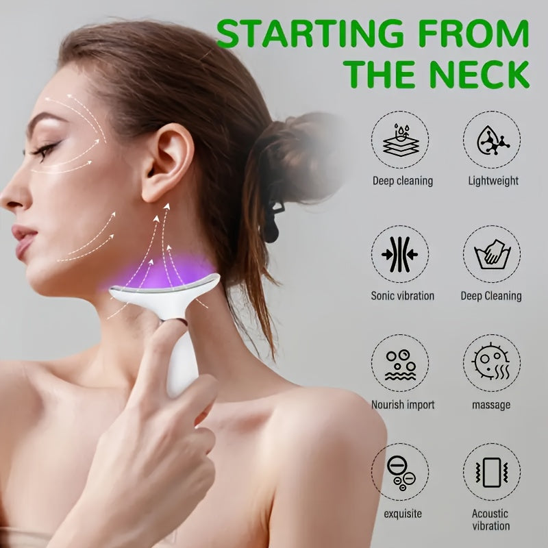 Facial Massager - 4-in-1 USB Rechargeable Skin Care Device