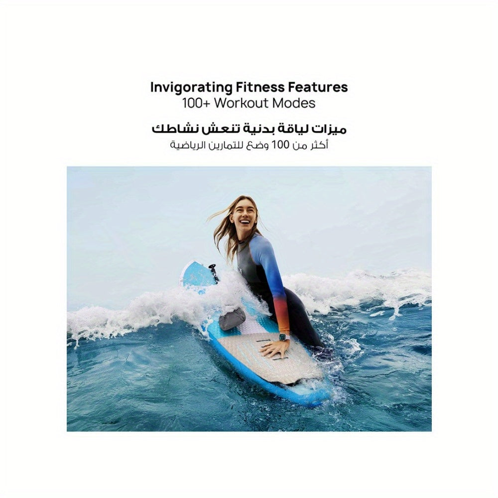 Huawei smart Watch, 1.82-Inch AMOLED Display, 100+ Sports Modes