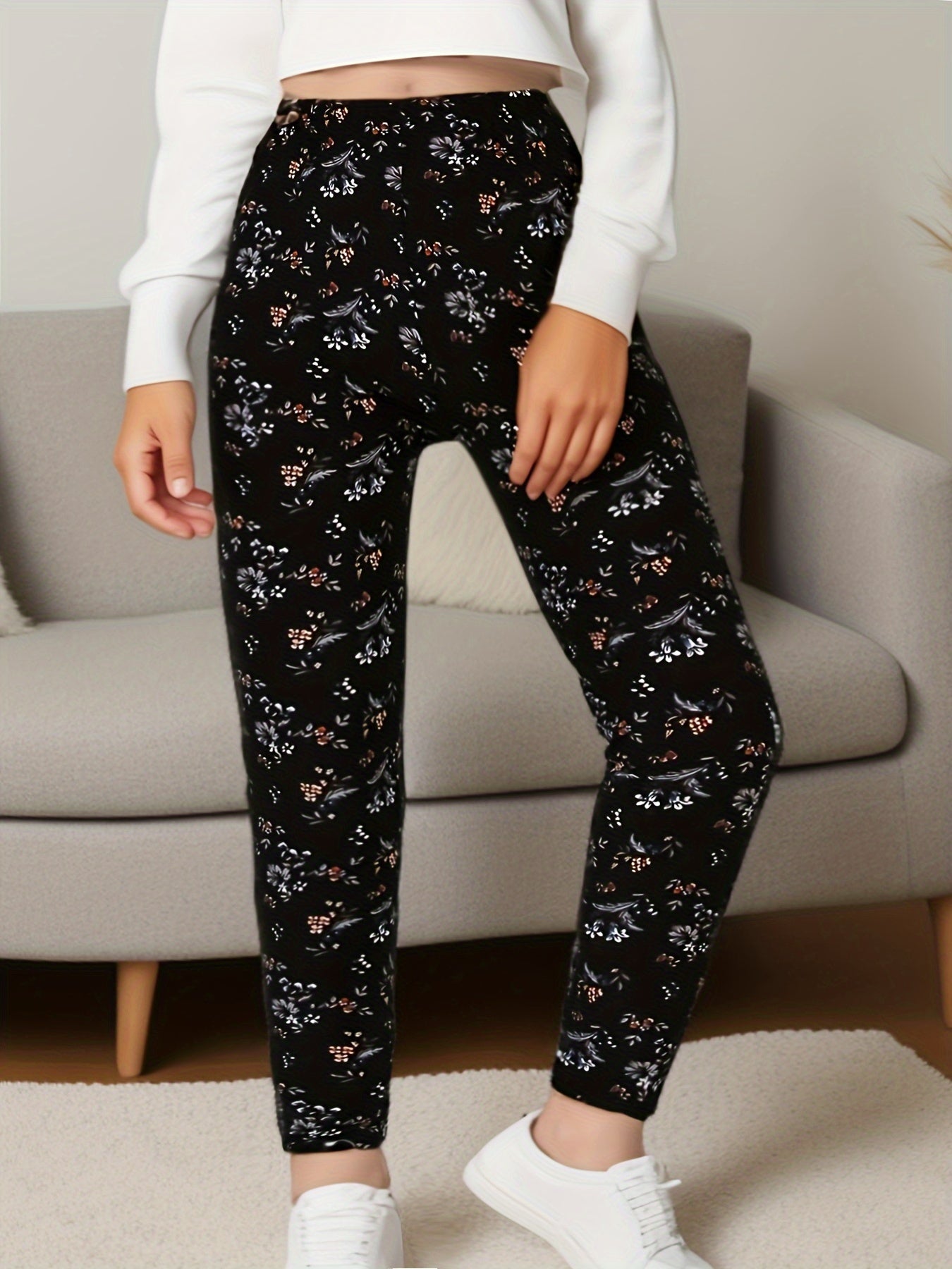 Super Stretchy Plus-Size High-Waist Leggings for Women