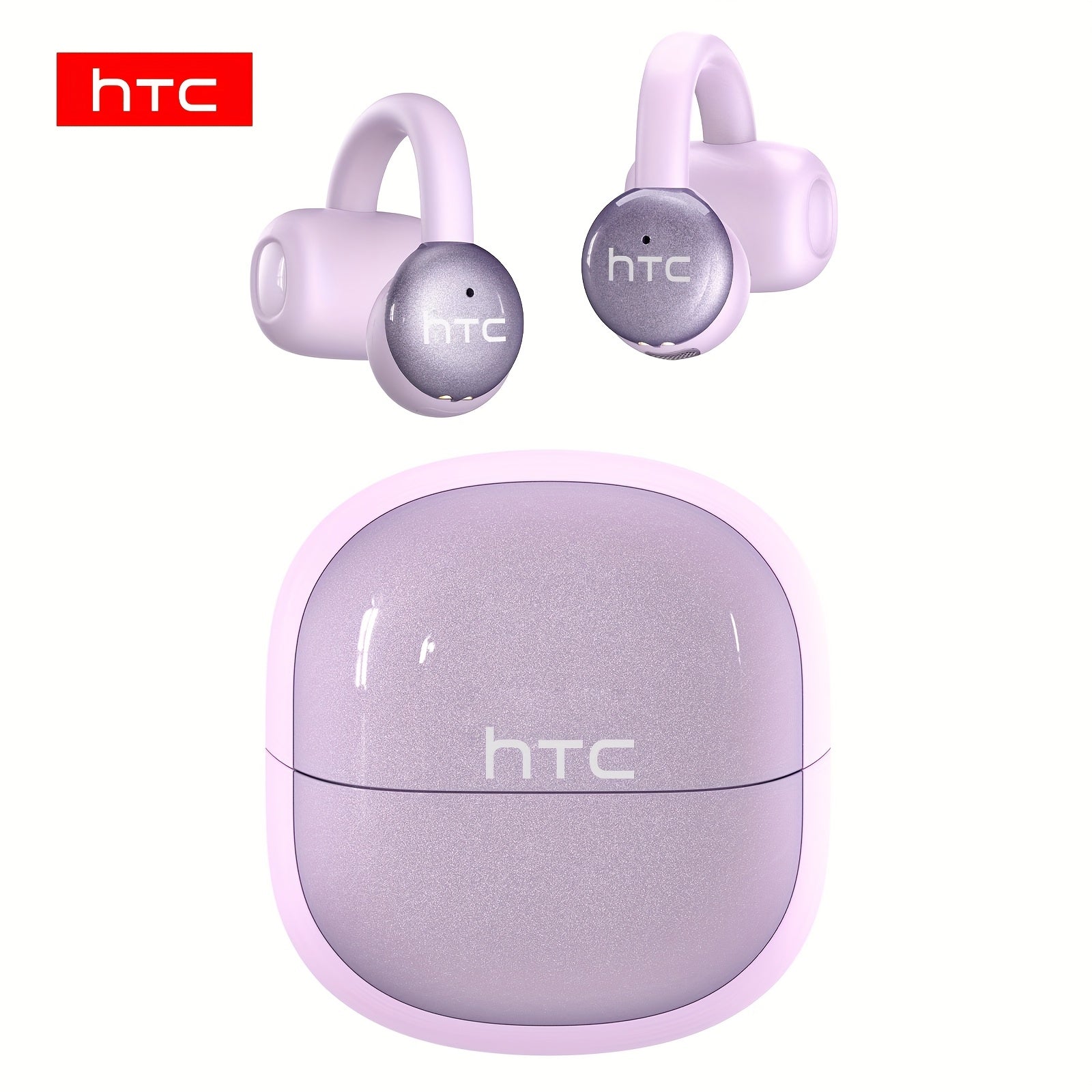 HTC NE15 Wireless Open Translation Ear Clips Provide Real-Time Translation for Face-To-Face Conversations