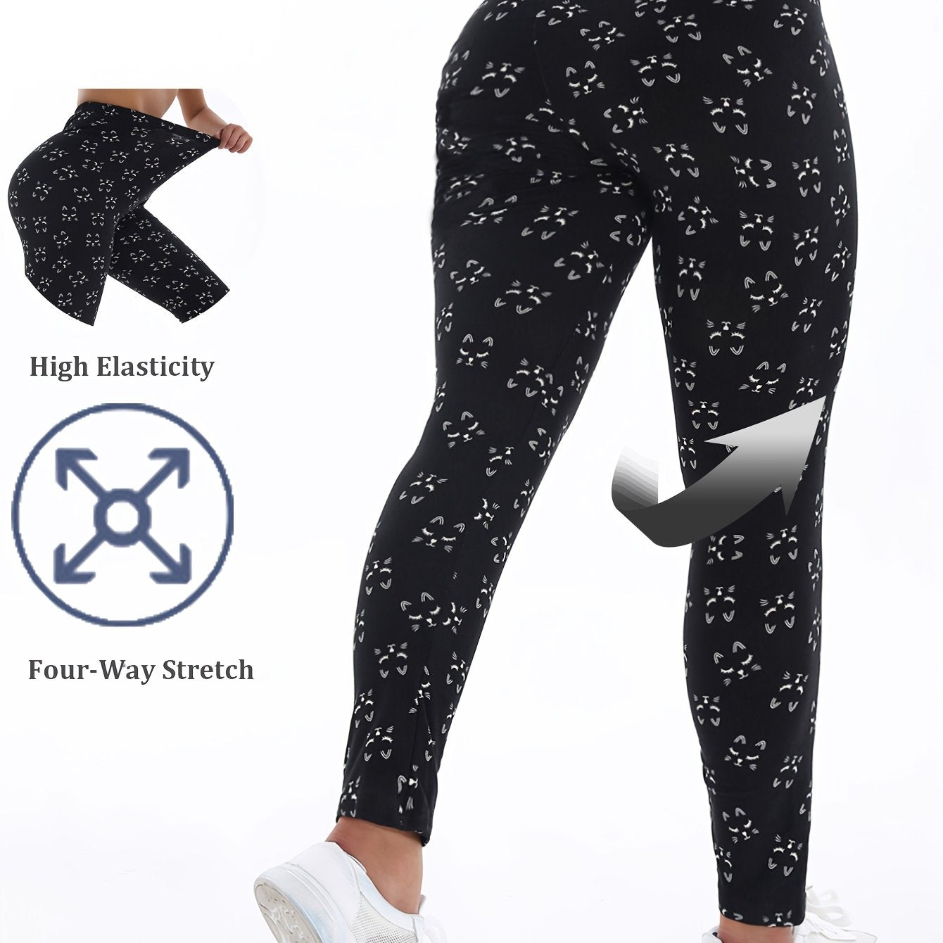 Women's Plus Size Cropped Leggings