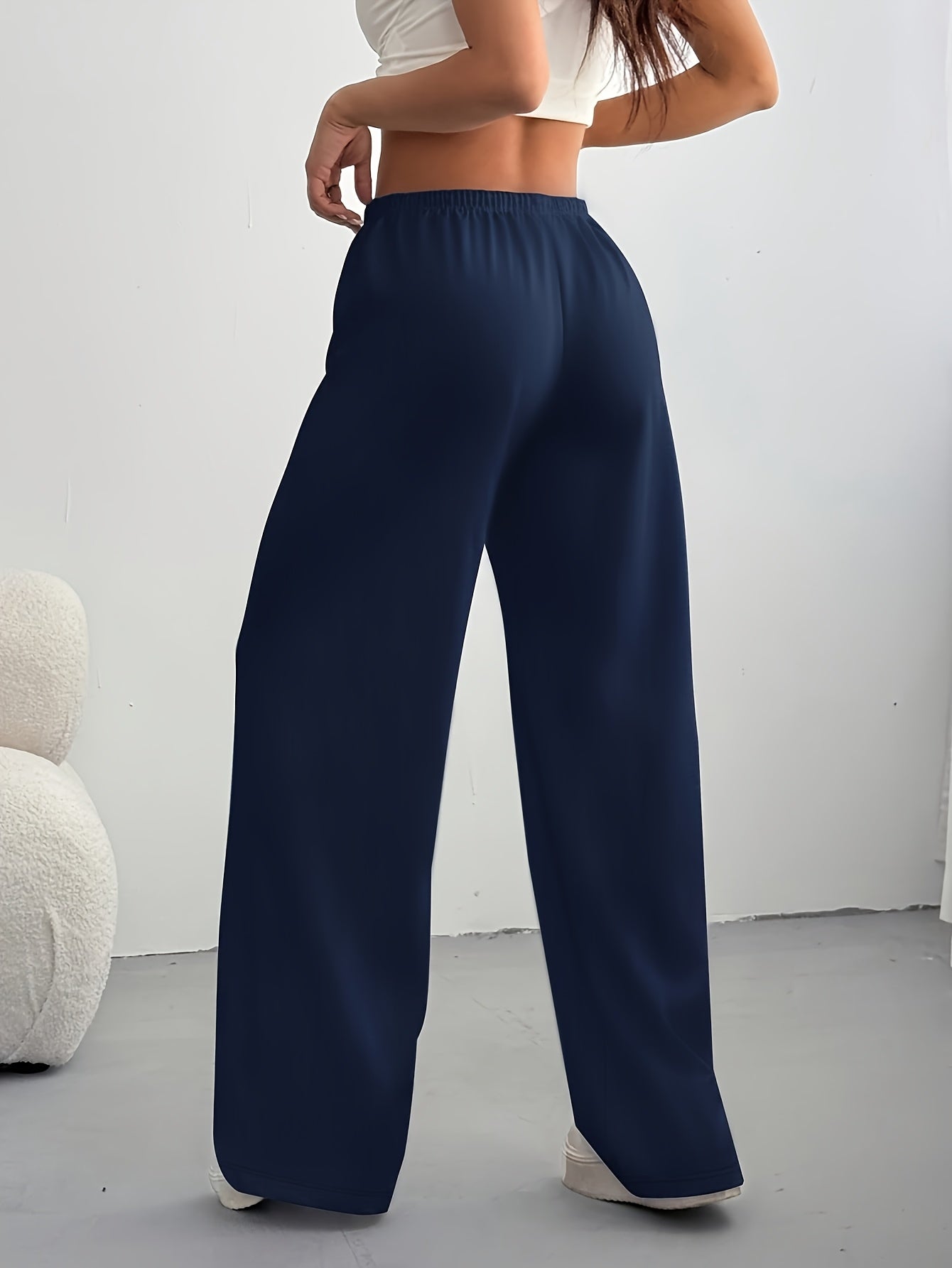 Comfortable Women's Casual Wide-Leg Joggers
