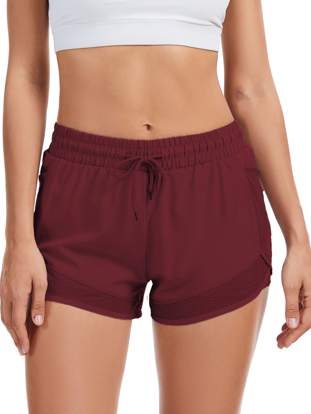 Women's 2-in-1 Yoga Shorts With Quick-Drying Fabric