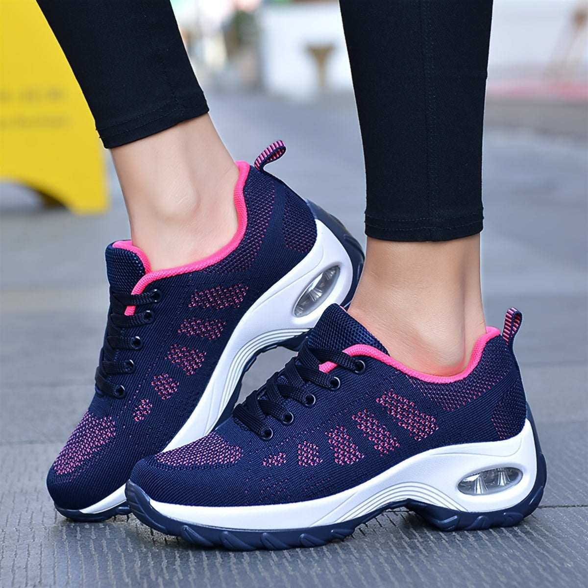 Women's Athletic Running Shoes, Breathable Mesh