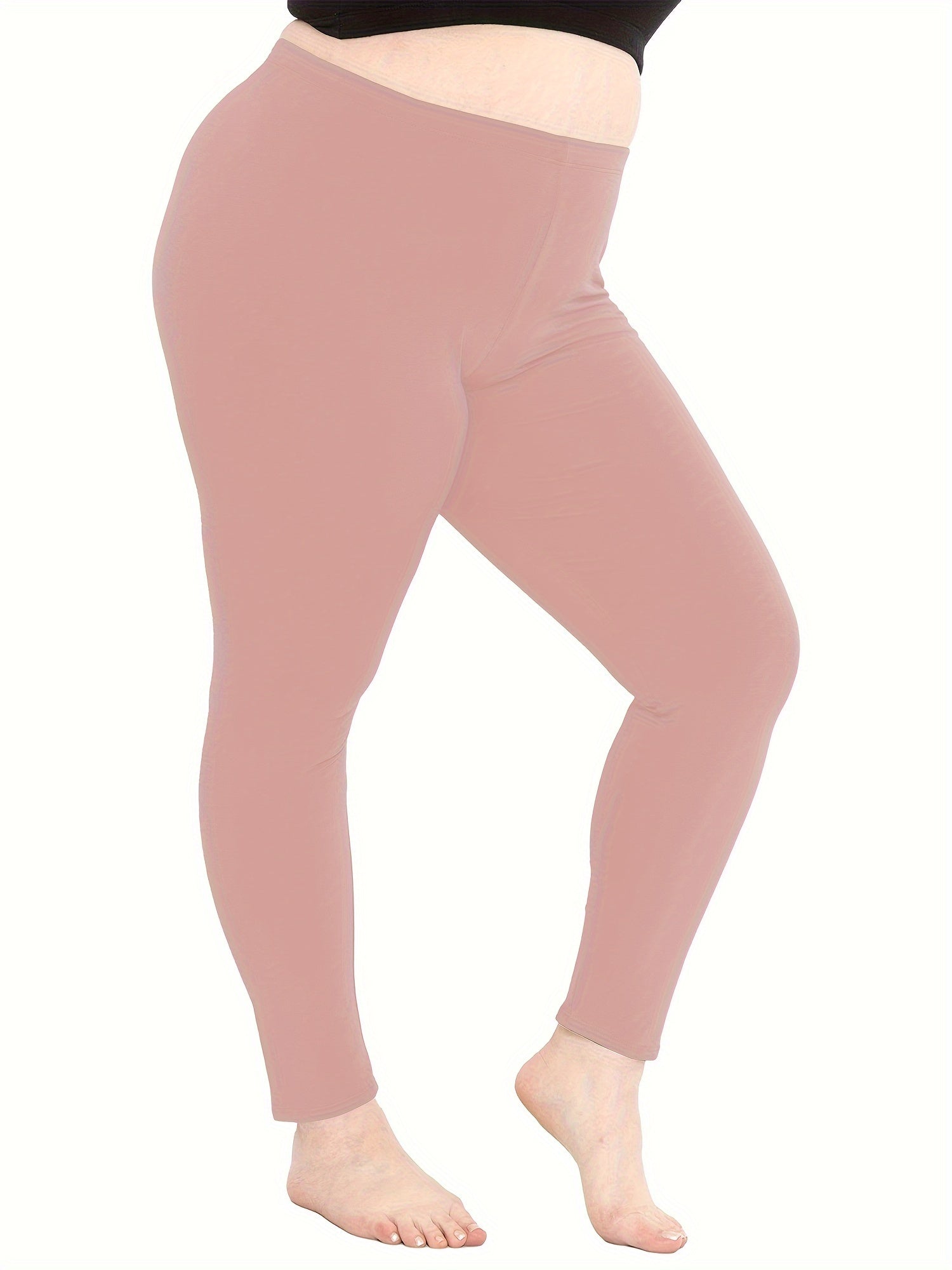 Plus Size Leggings for Women High Waist Stretchy Soft Comfortable