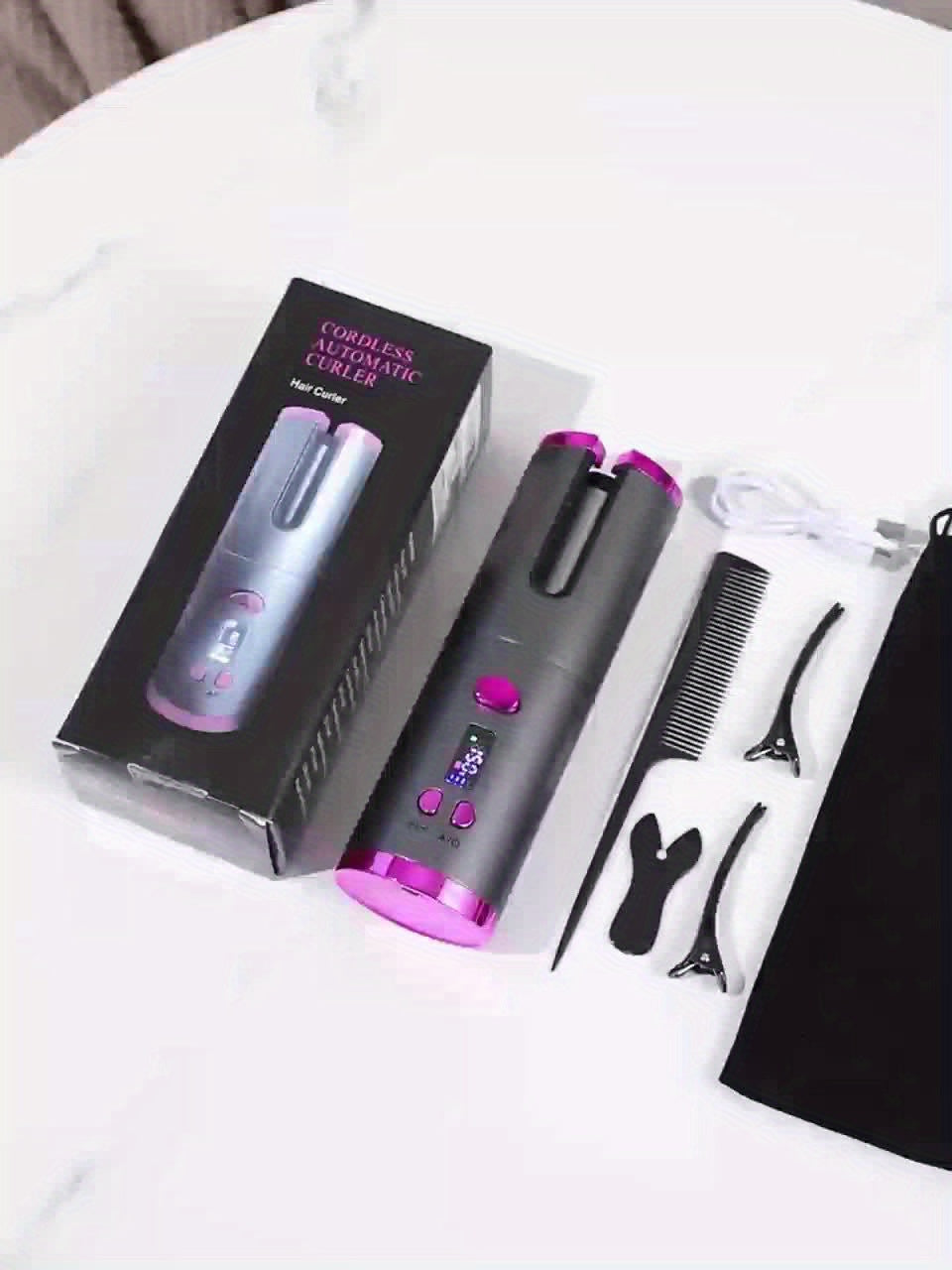 Wireless Portable Automatic Curler