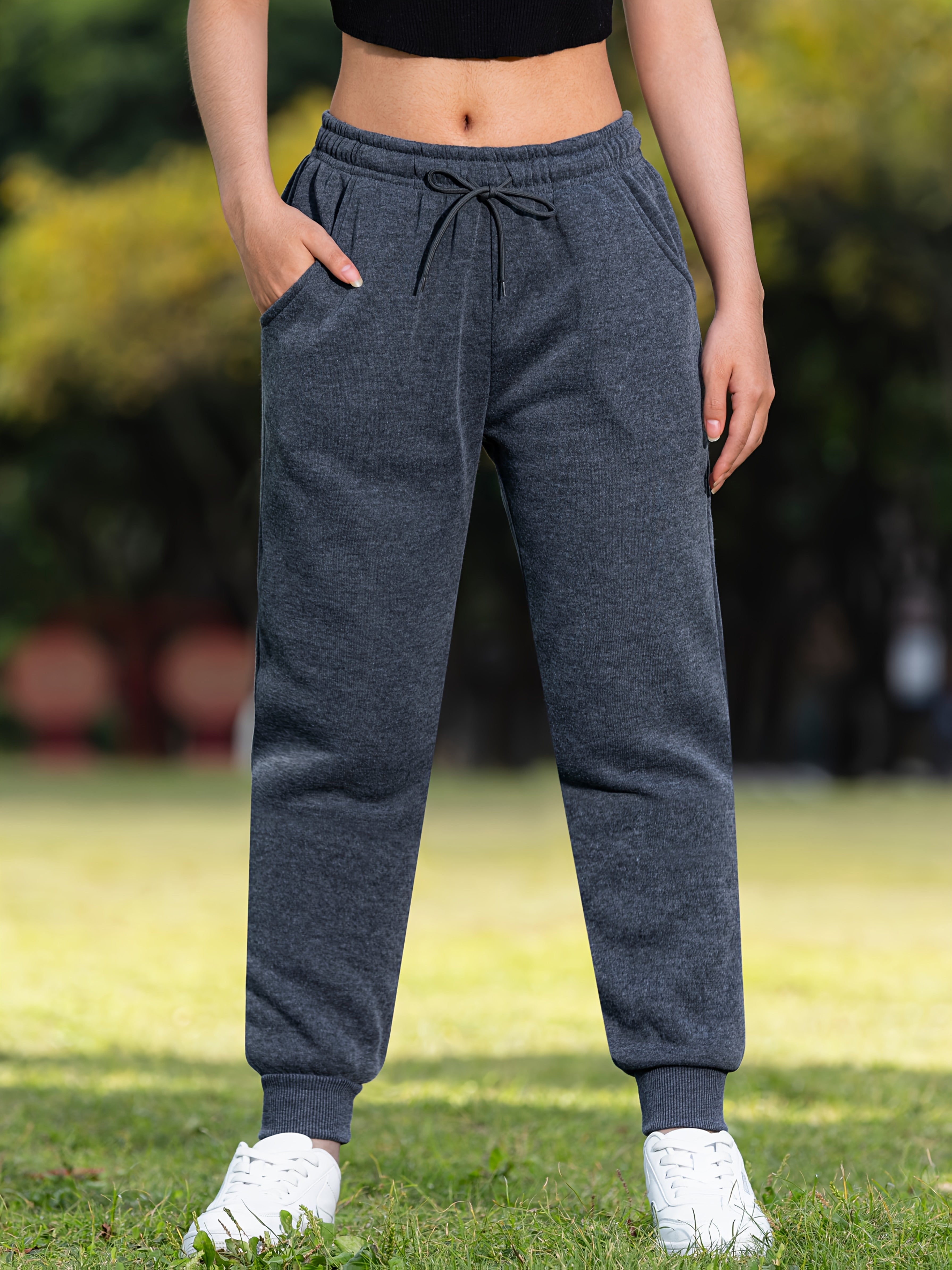 Loose Fit, Drawstring Waist, Long Length Comfortable Trousers