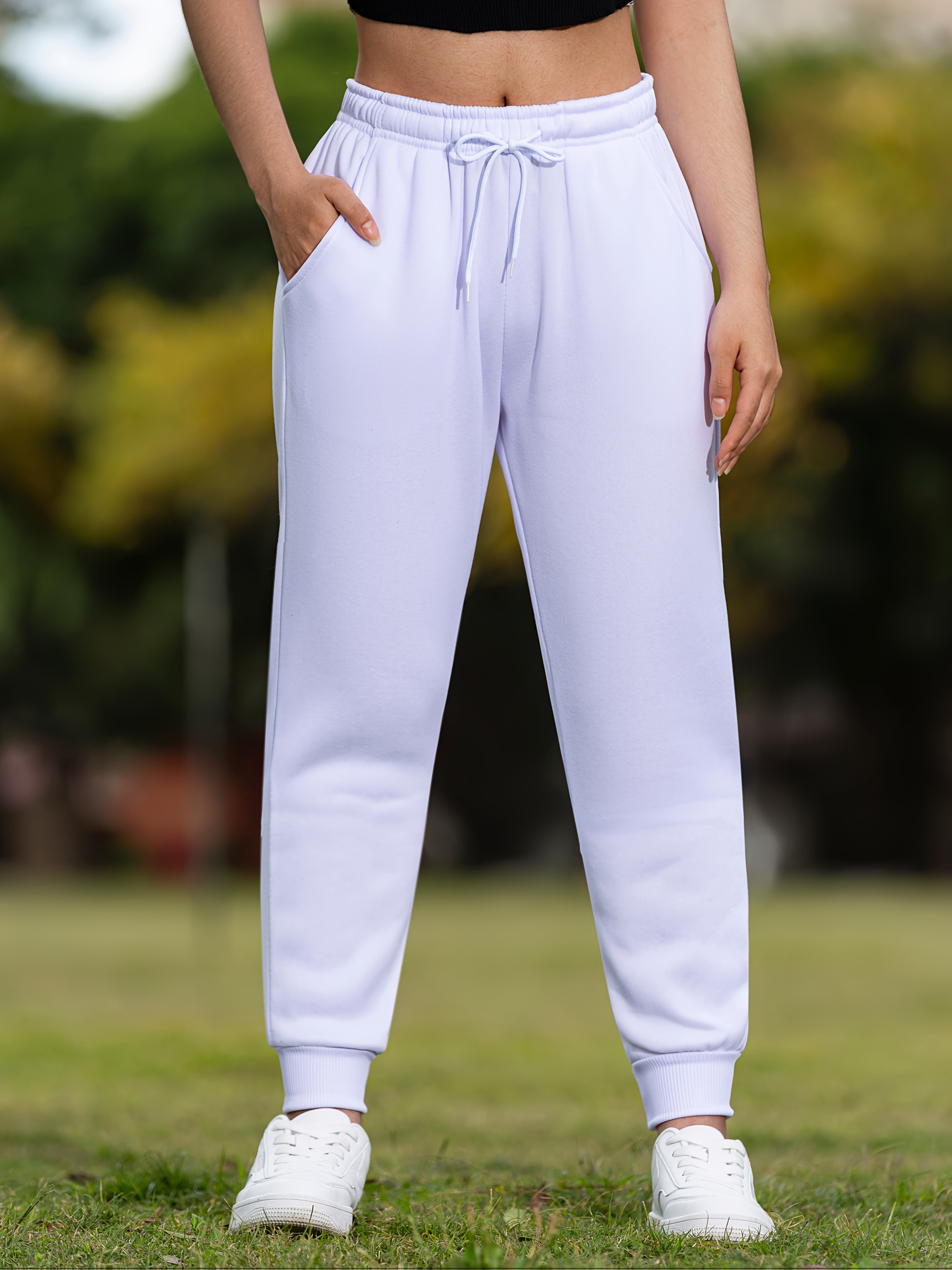 Loose Fit, Drawstring Waist, Long Length Comfortable Trousers