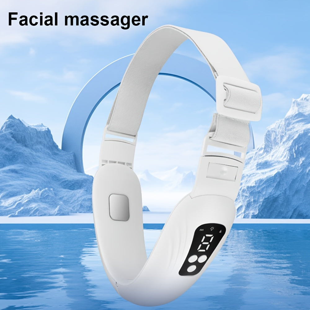 Rechargeable V-Face Sculpting Device with LED Display