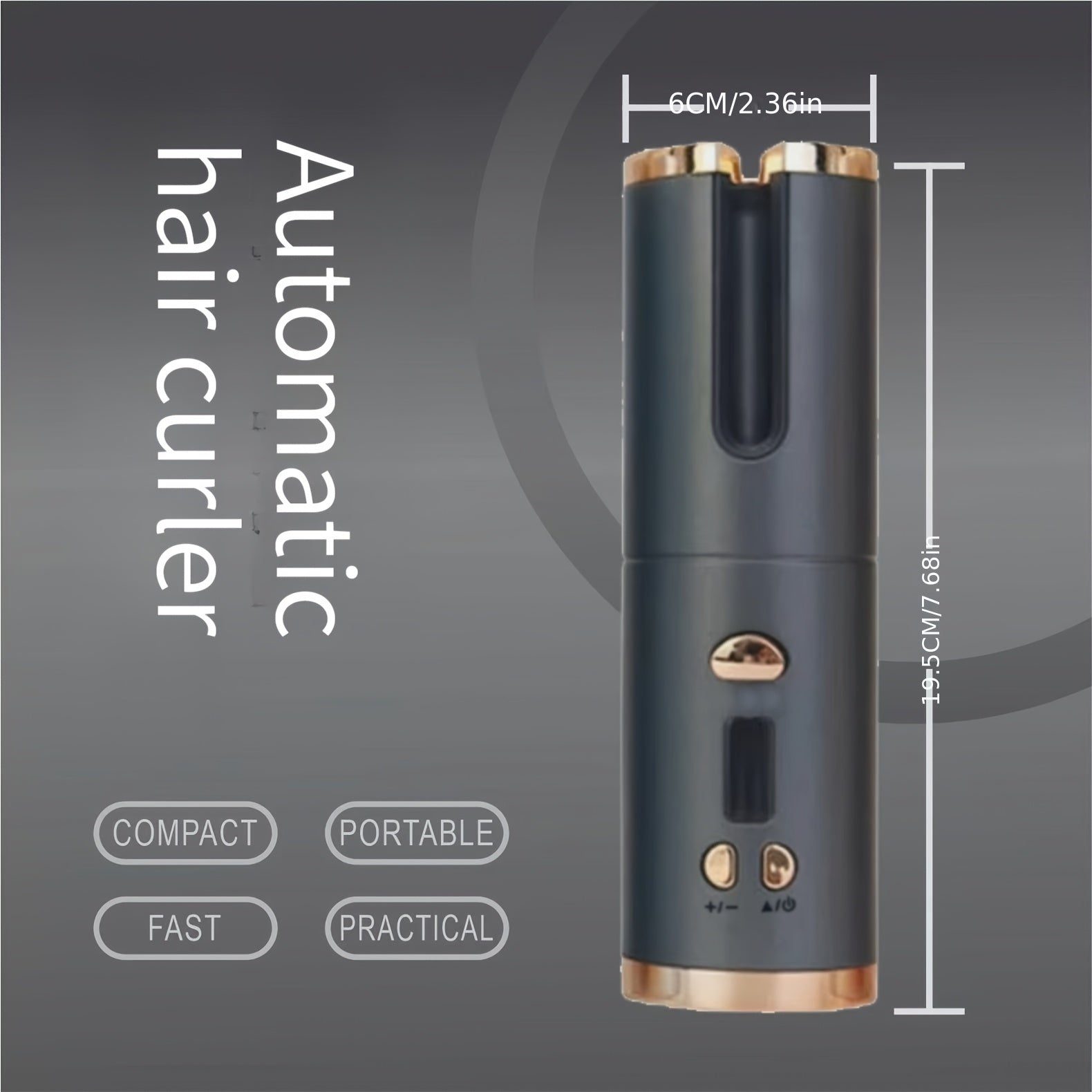 Wireless Portable Automatic Curler