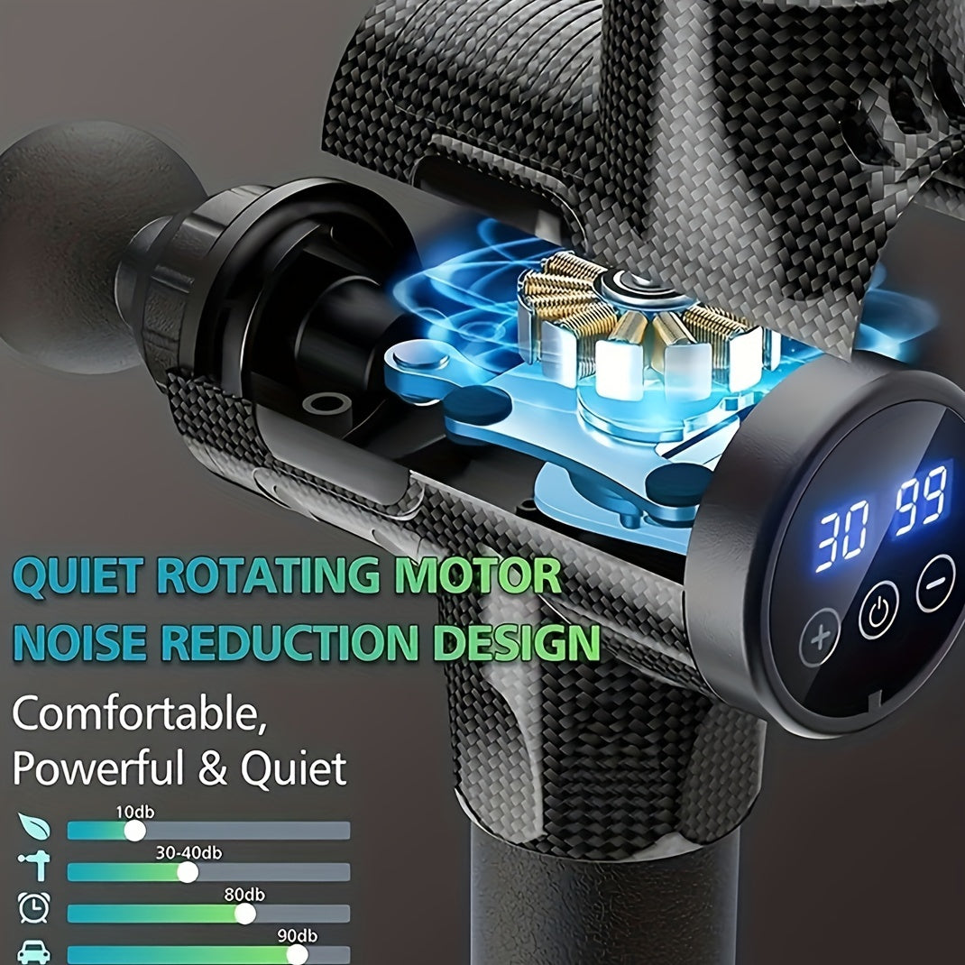 Massage Gun Deep Tissue Electric Muscle Massager 30 Levels of Force Adjustment