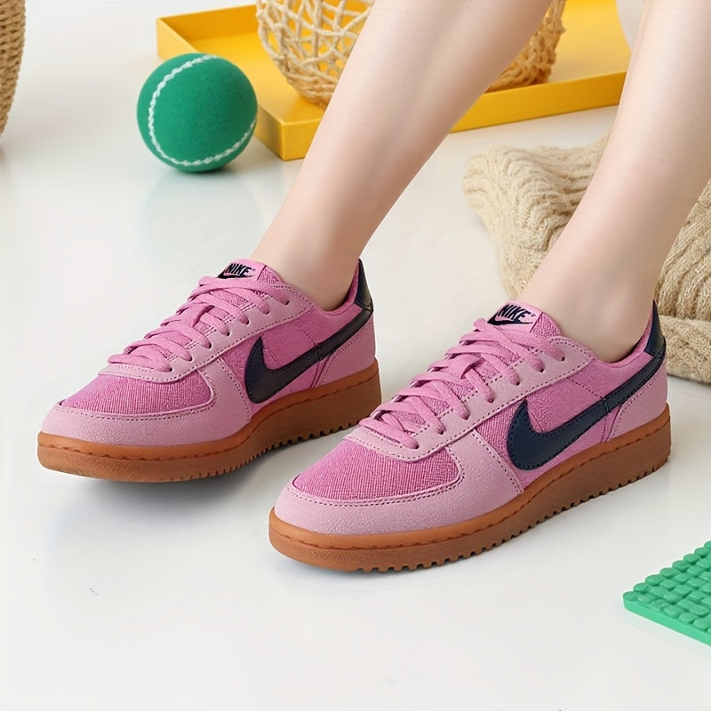 Women's Nike Field General Sneakers - Pink &, Non-Slip Rubber Sole