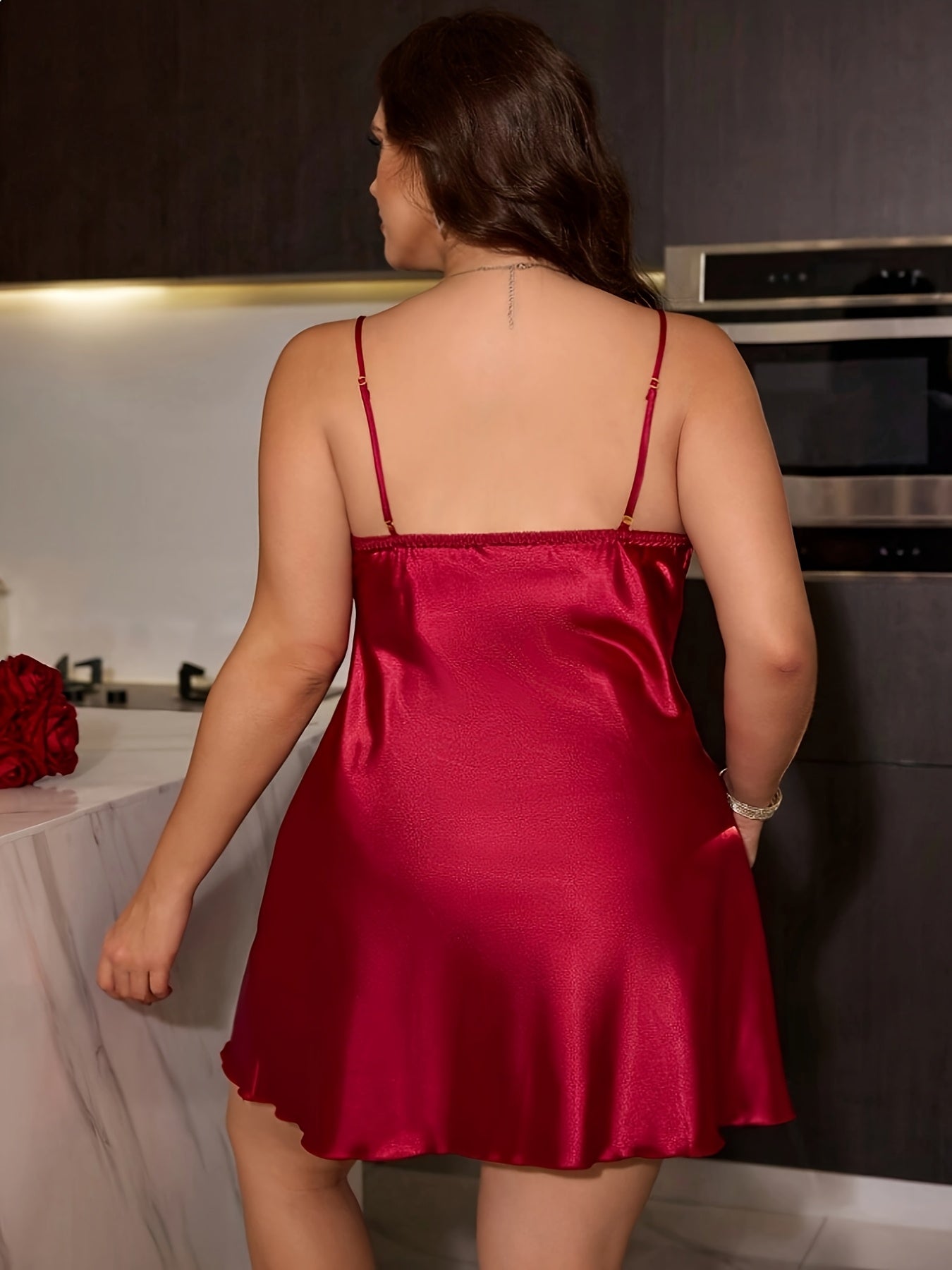 Plus Size Elegant Nightgown for Women
