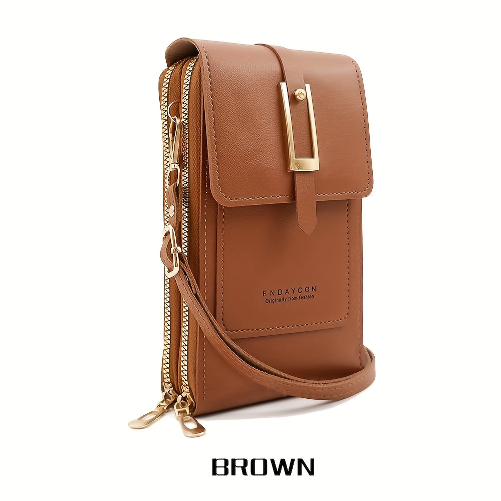 Women's Stylish Casual Touchscreen Crossbody Phone Bag