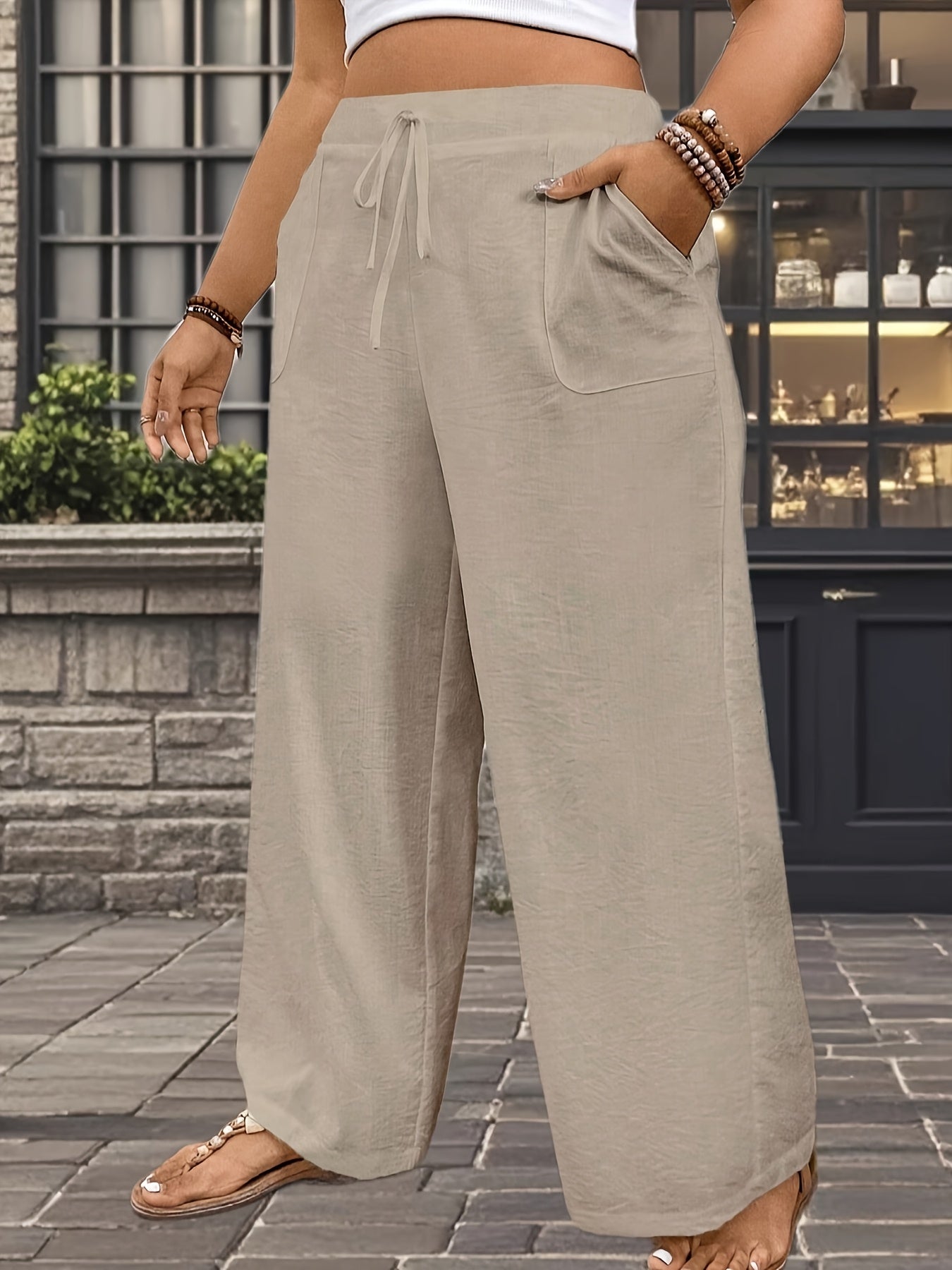 Women's Plus Size Casual Pants