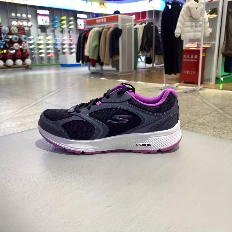 Skechers Women's Lightweight Stability Running Shoes - Breathable Mesh & Synthetic, Cushioned Rubber Sole
