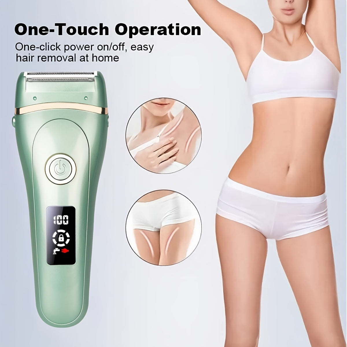 Rechargeable Painless Hair Removal for Women
