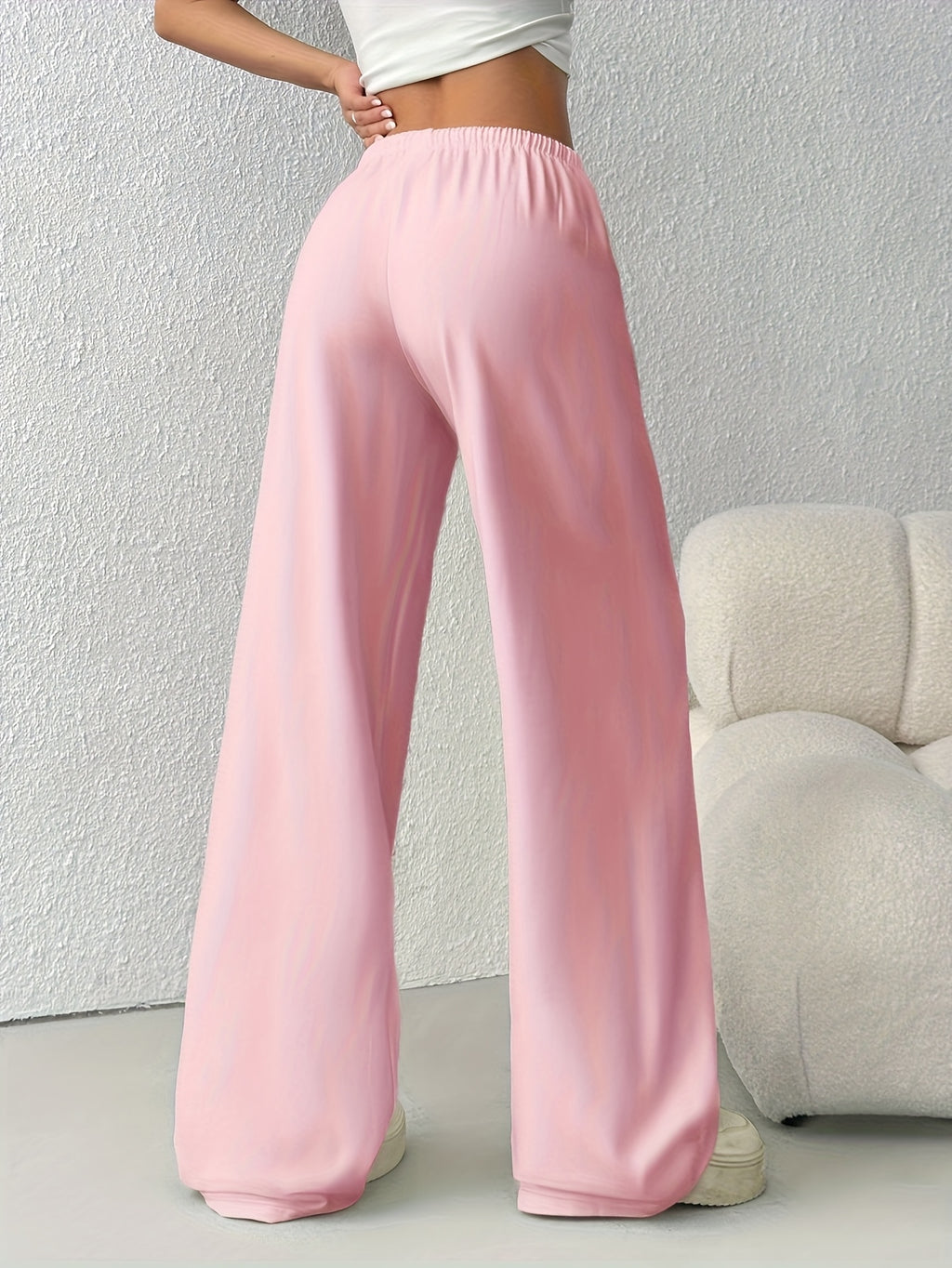 Comfortable Women's Casual Wide-Leg Joggers
