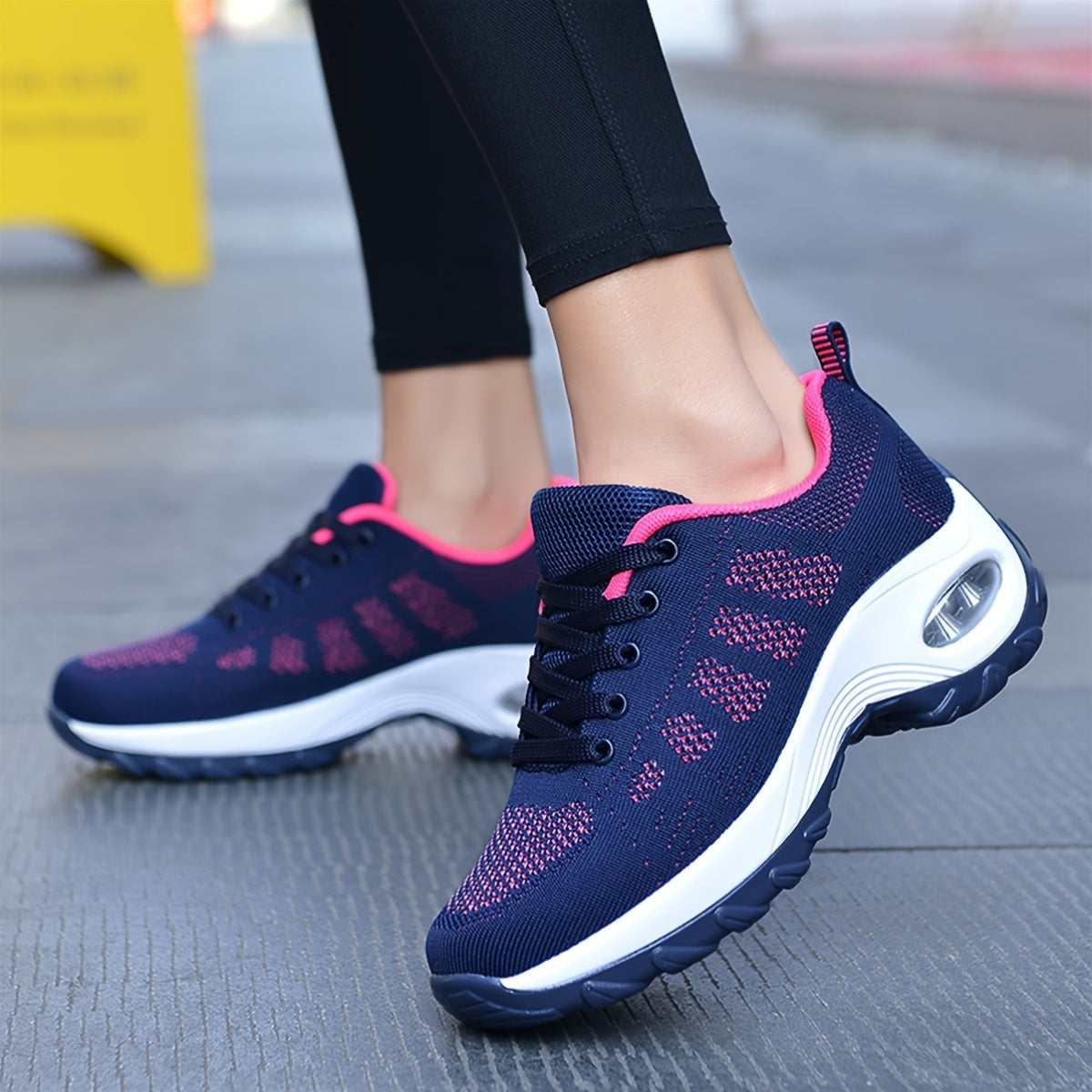 Women's Athletic Running Shoes, Breathable Mesh