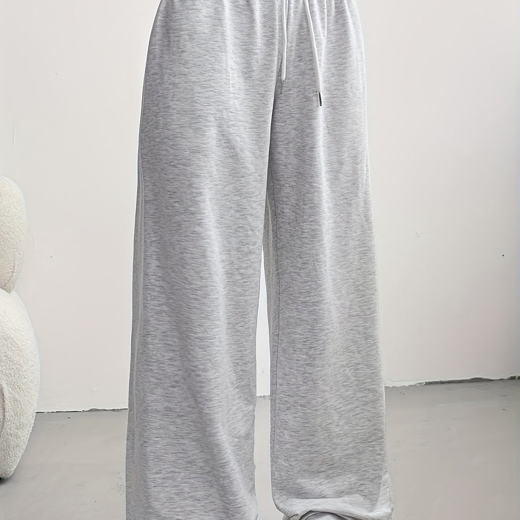 Comfortable Women's Casual Wide-Leg Joggers