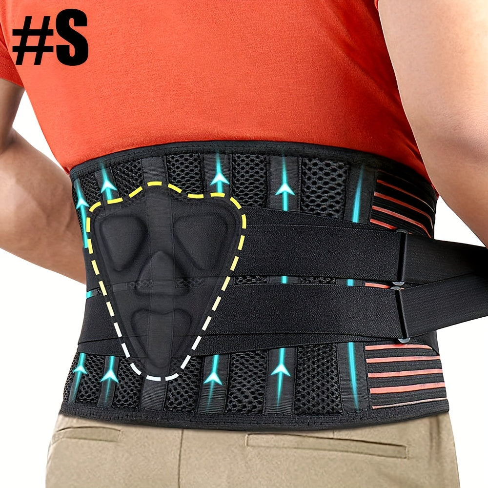 1pc Breathable Back Support for Heavy Lifting