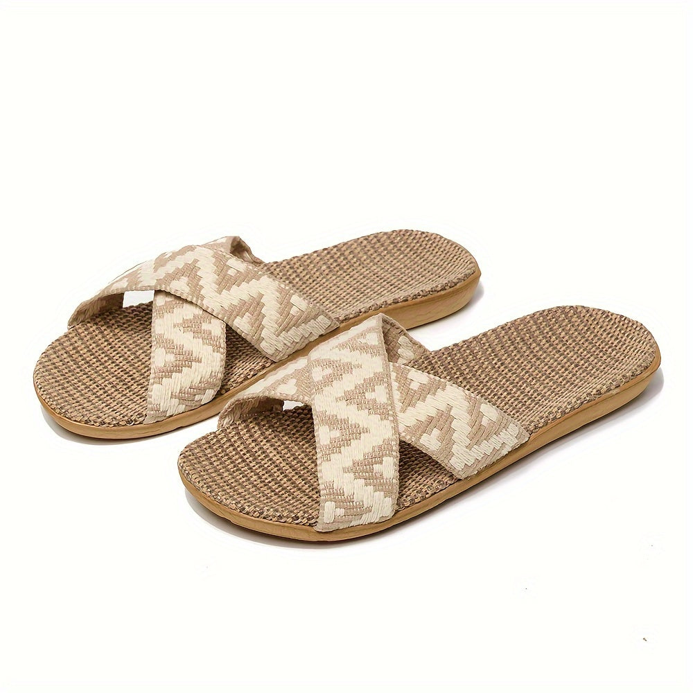 Summer Slides - Breathable Open Toe, Easy Slip On