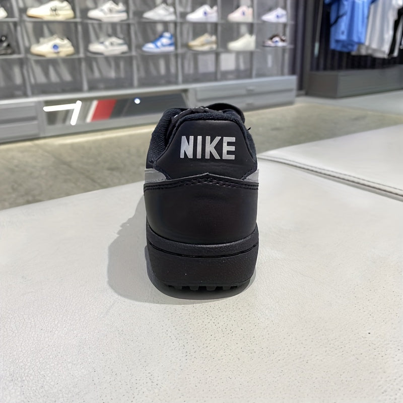 Nike Women's Black/White Sneakers - All-Weather Traction Tread, Cushioned Air-Sole & Arch Support - Synthetic /Fabric Upper & Rubber