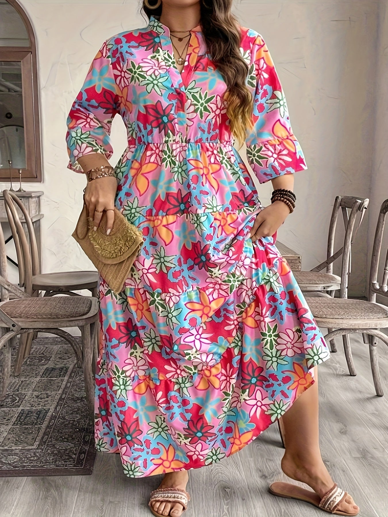 Floral Print Dress for Women