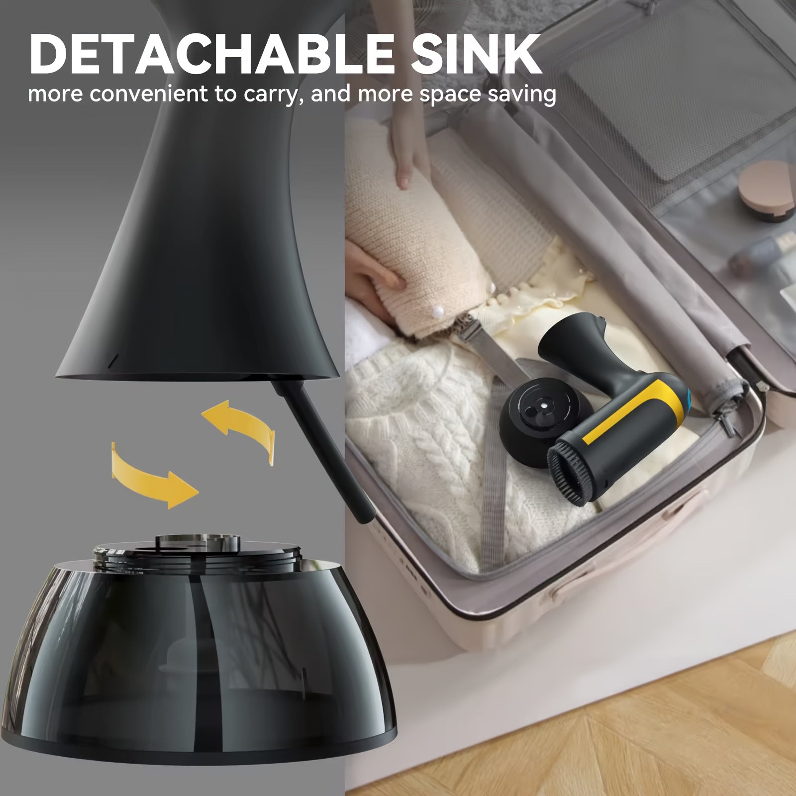 Portable Handheld Ironing Machine with Steam