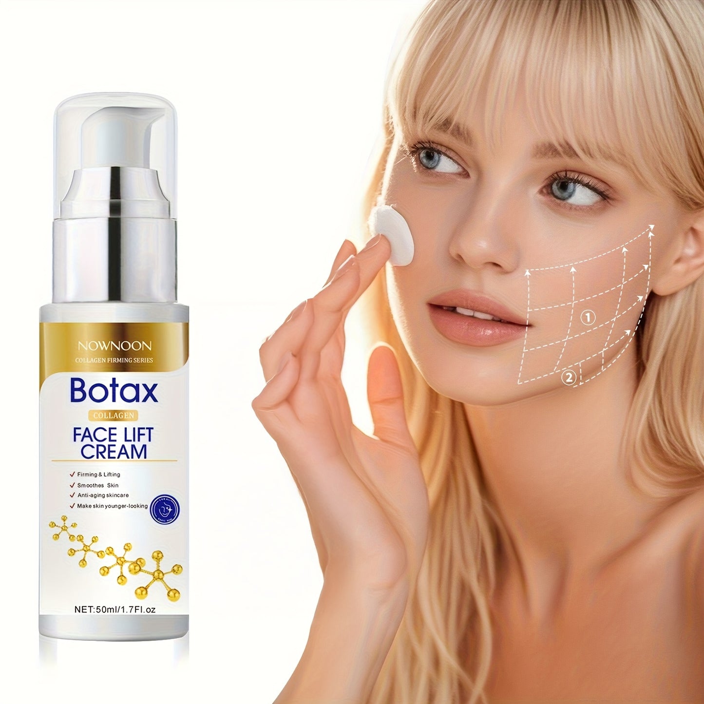 Botax Face Lift Cream with Retinol & Collagen for Wrinkles