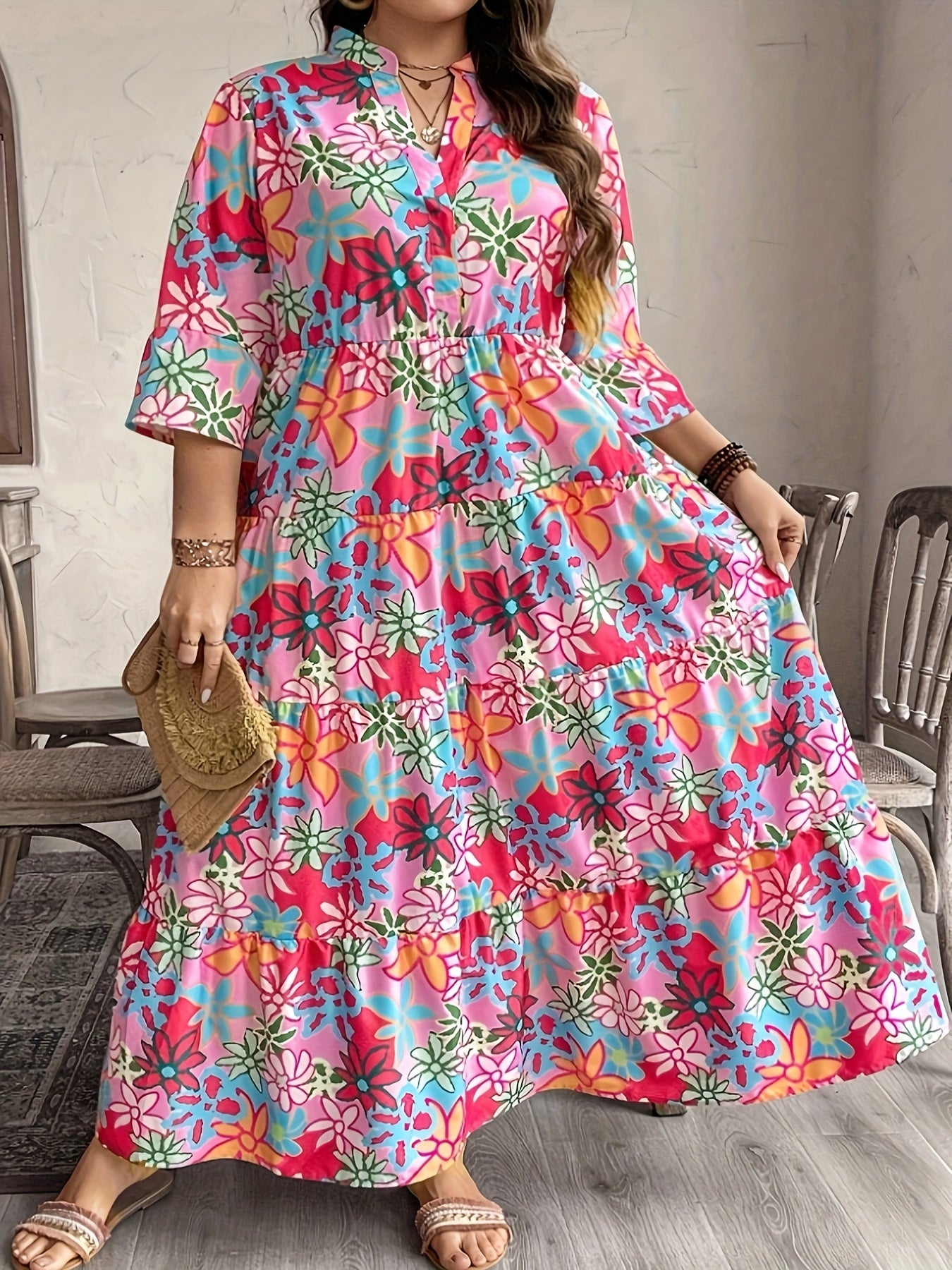 Floral Print Dress for Women