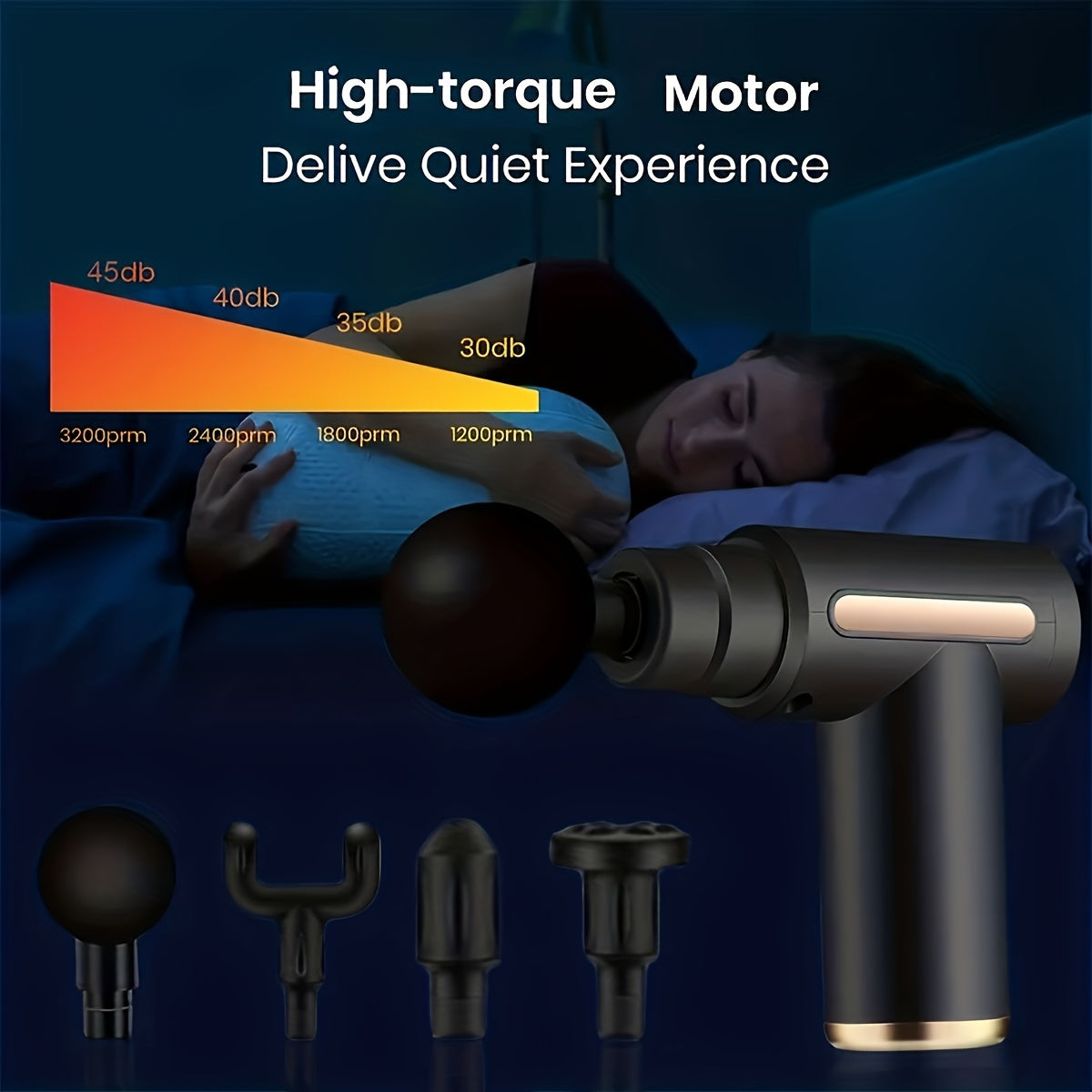 An ultra-compact for deep and & relaxed Massage