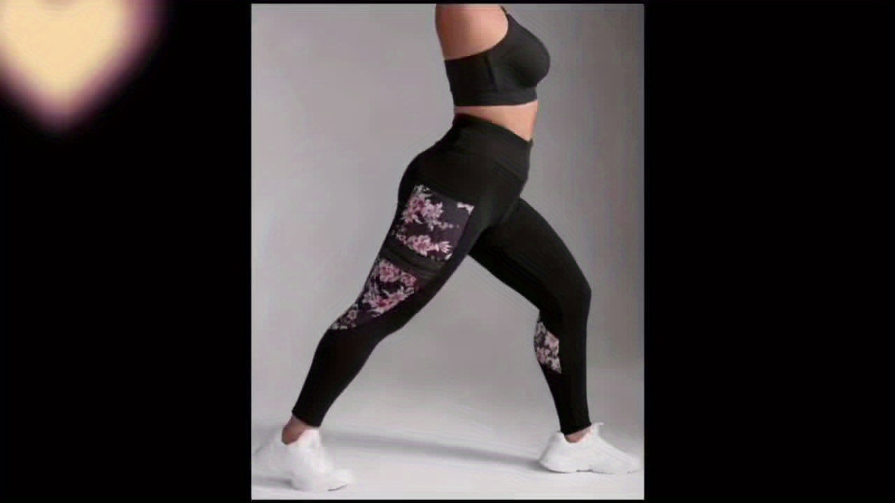 Stretchy, High-Waisted Women's Yoga Leggings with Tummy Control