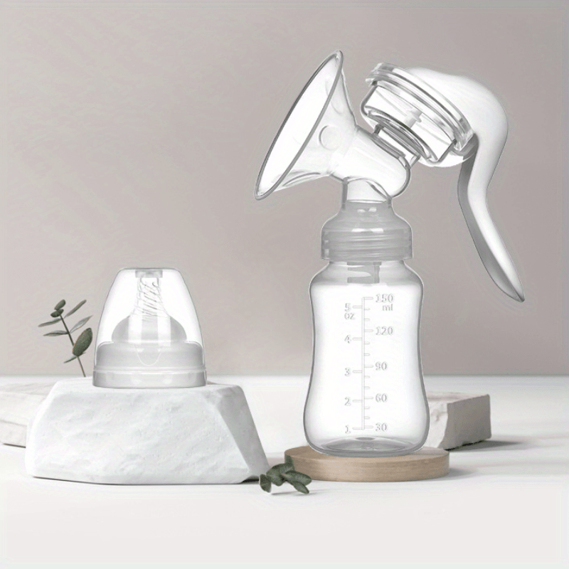 Manual Breast Pump – Painless, Portable, Chemical-Free with High Suction