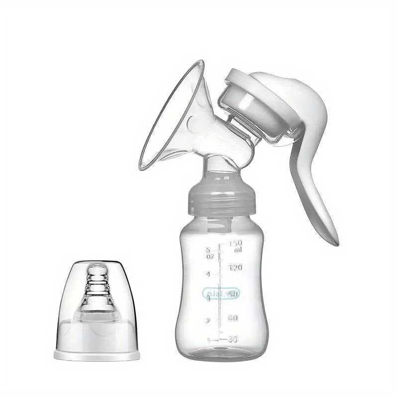 Manual Breast Pump – Painless, Portable, Chemical-Free with High Suction