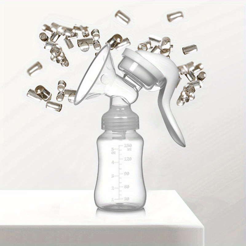 Manual Breast Pump – Painless, Portable, Chemical-Free with High Suction