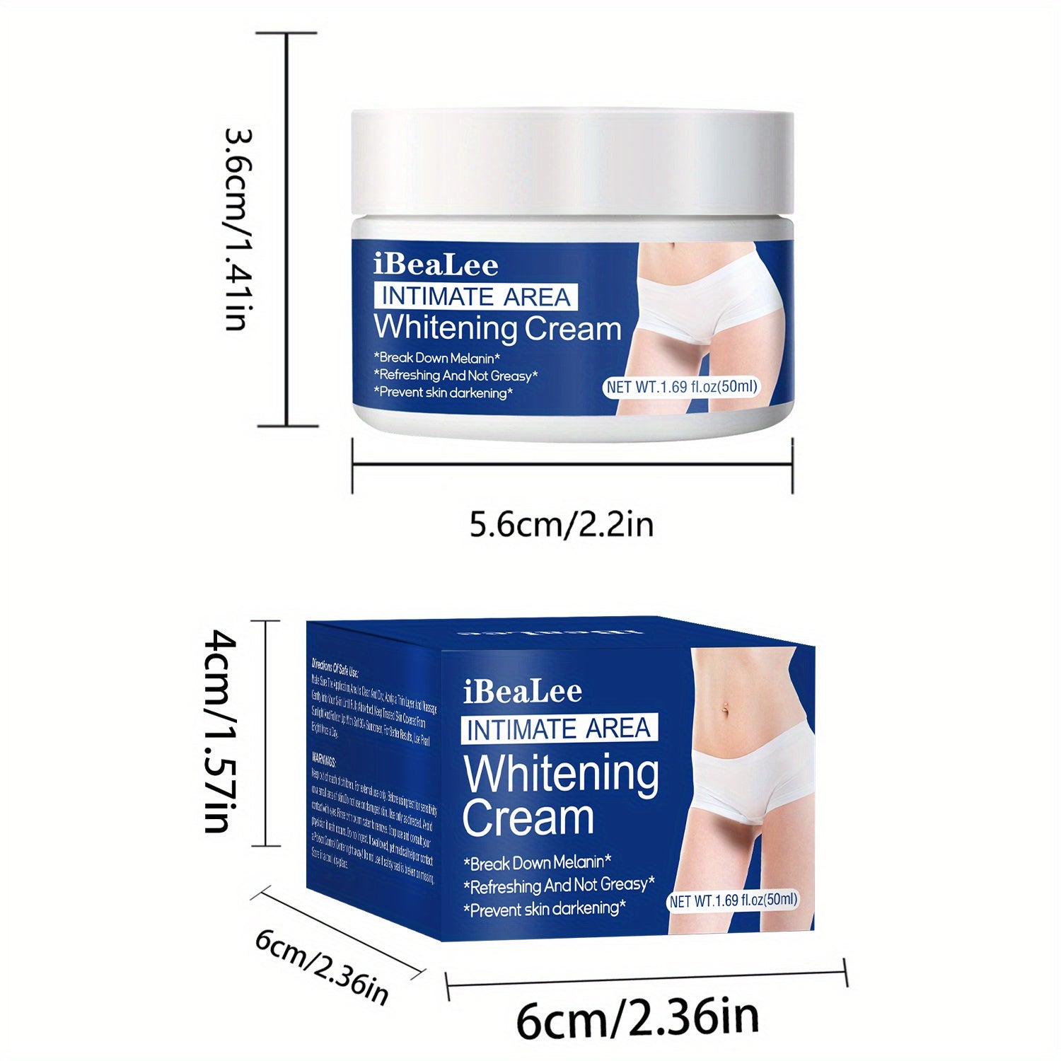 Vitamin C Pigmentation for Neck, Elbows, Inner Thighs, Knees, and private areas of the body