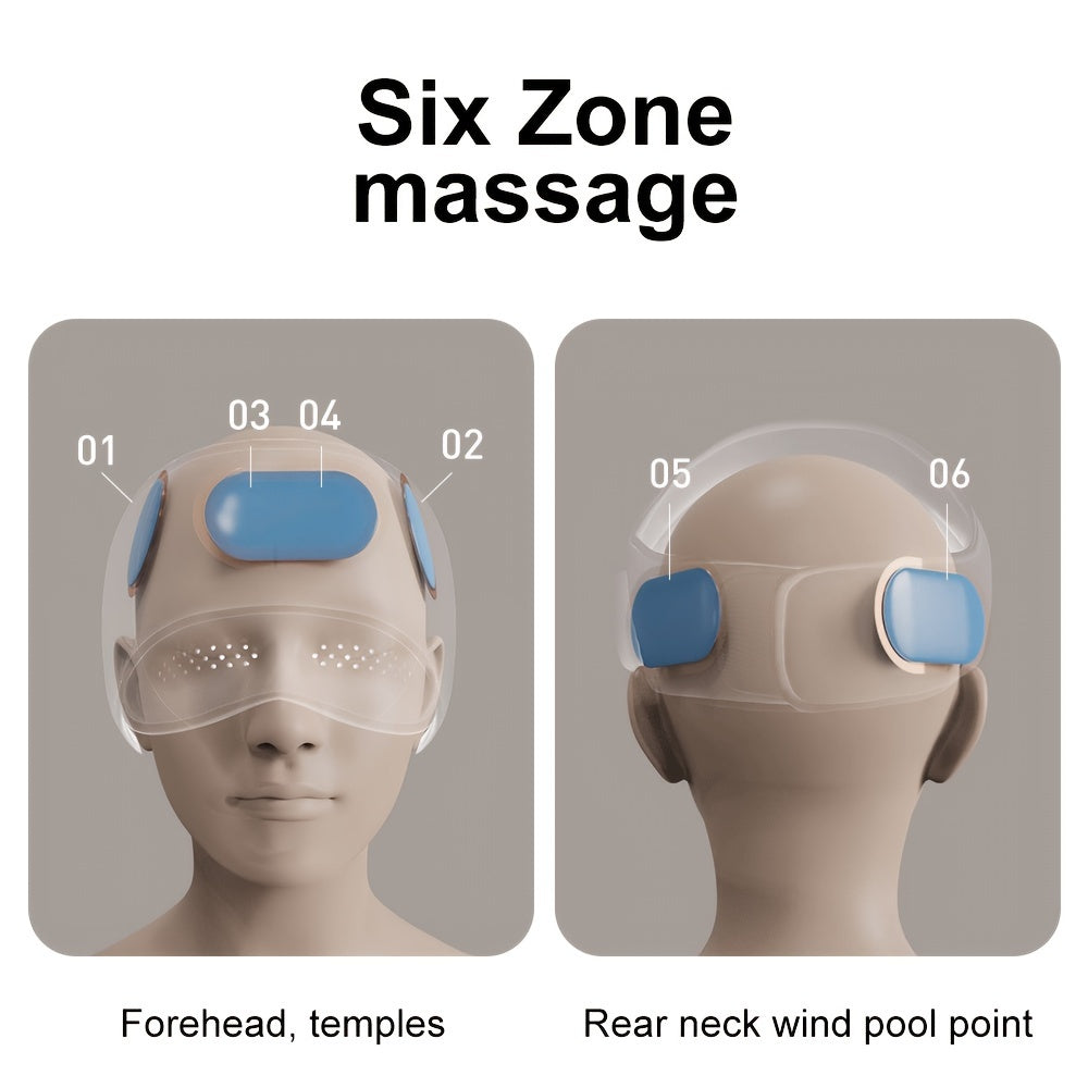 Head massager scalp and eye massager
