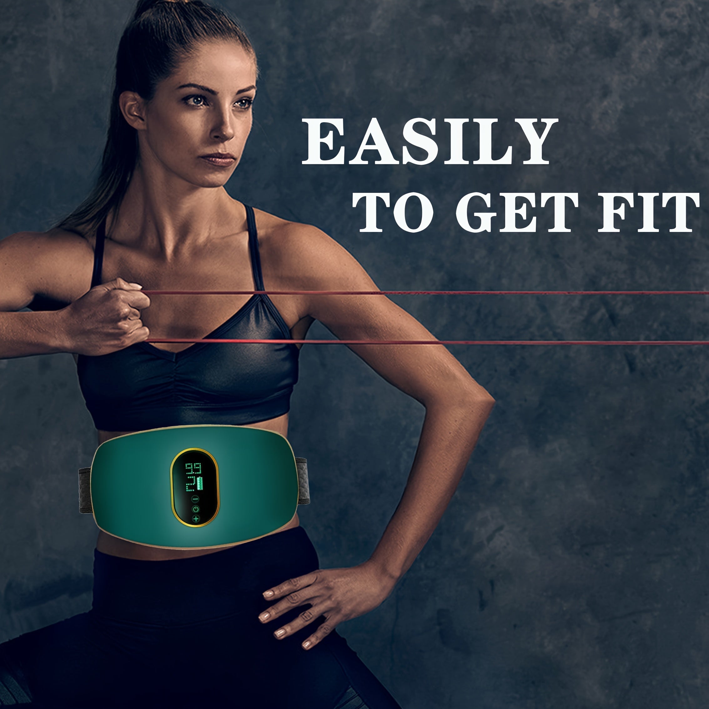 A Multifunctional Massage Belt, USB Rechargeable