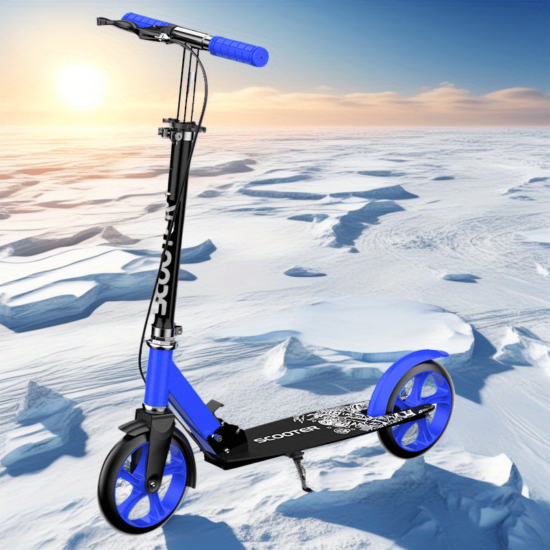 Adult & Teen Foldable Scooter with Front Brake & Suspension