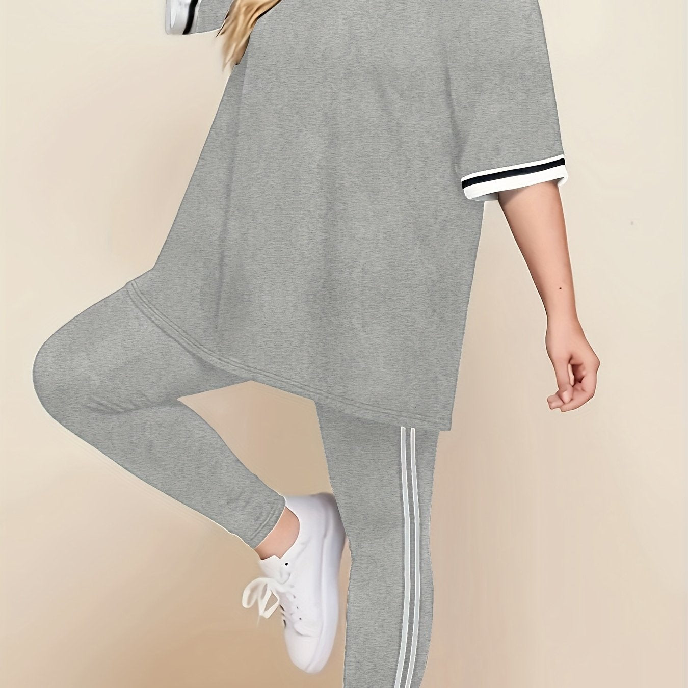 Women's Plus Size Casual Lounge Set