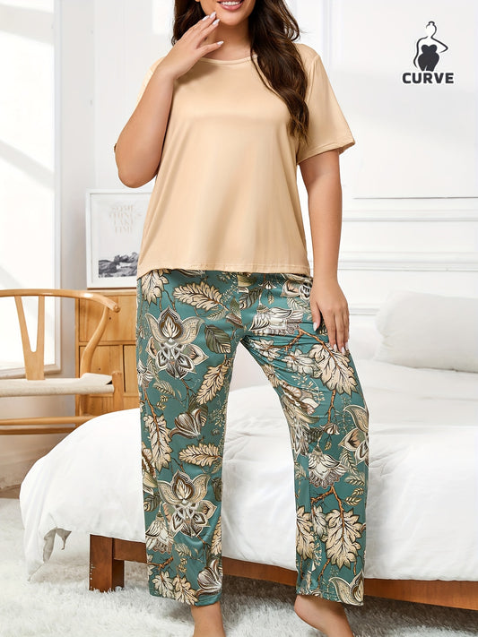Comfortable Plus Size Pajama Set