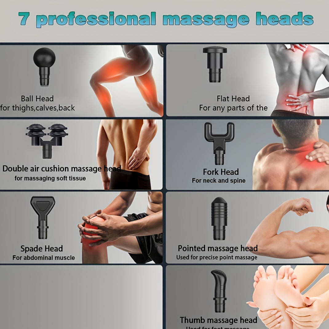 Massage Gun Deep Tissue Electric Muscle Massager 30 Levels of Force Adjustment
