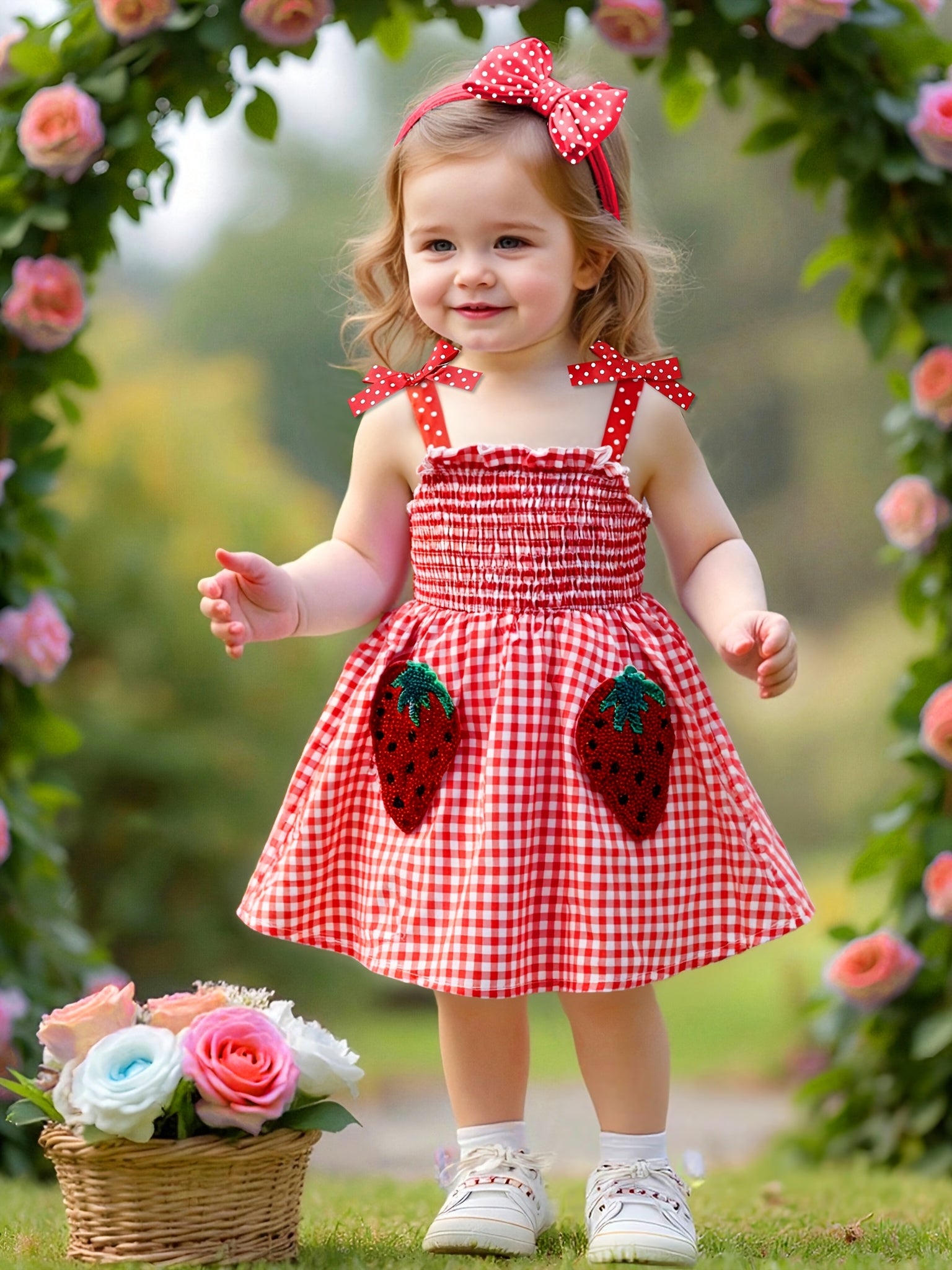 Cute Plaid Summer Dress for Girls 0-3 Years